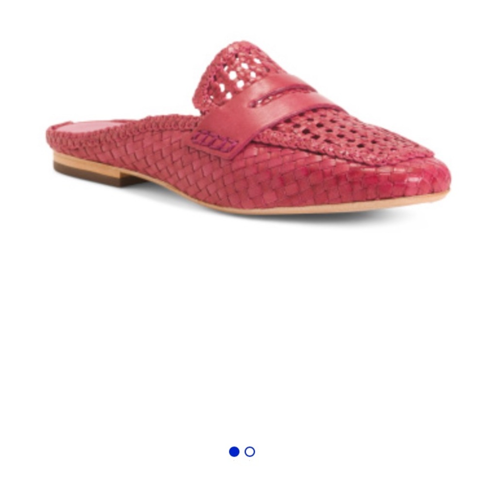 NWT bertuchi leather slides. Beautiful color!